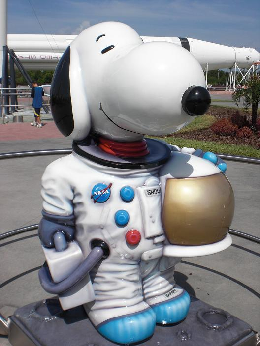 PEANUTS スヌーピー ピンバッジ2個セット NASA ケネディ宇宙センター