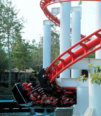 ロサンゼルス観光ブログ : 冬こそ熱い！絶叫系テーマパーク！SixFlags