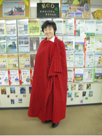 “自然を楽しむ”エコなブログ-マサイ族変身セット