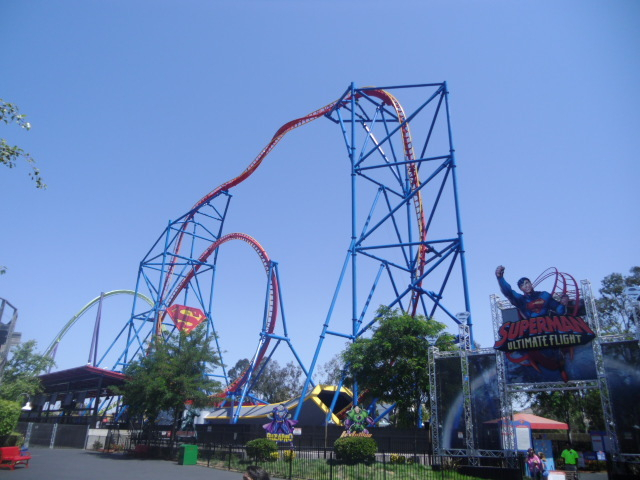 サンフランシスコ観光ブログ : Six Flags ～絶叫系乗り物天国♪～