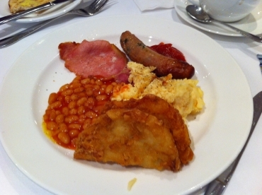 ロンドン観光ブログ : イギリス朝ごはん