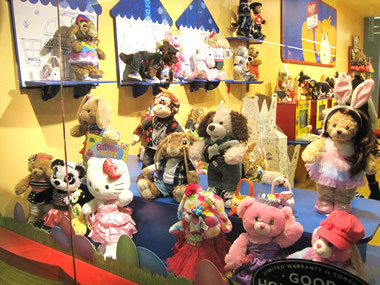 バンクーバー観光ブログ : Build a bear workshop
