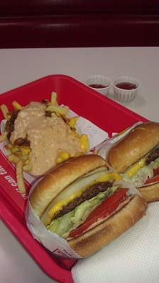 ハンバーガーショップ ラスベガス観光ブログ : 人気ハンバーガーショップ ～IN- N- OUT