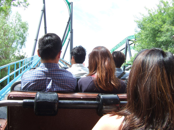 ロサンゼルス観光ブログ : 絶叫系好きあつまれ～！ Six Flags Magic