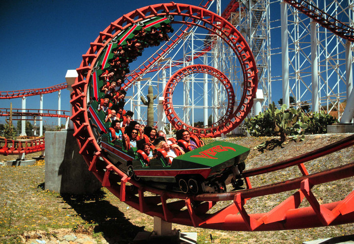 ロサンゼルス観光ブログ 絶叫系好きあつまれ Six Flags Magic Mountain シックスフラッグ マジックマウンテン パート２