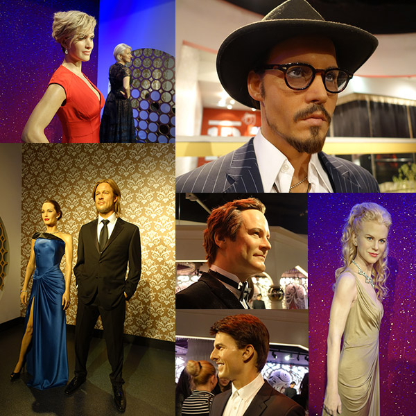 ロンドン観光ブログ 15マダム タッソー館レポート 著名人と握手編