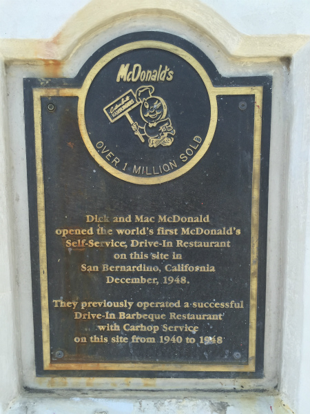 ロサンゼルス観光ブログ : ファン必見！マクドナルド（McDonald's