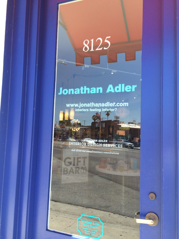 ロサンゼルス観光ブログ : JONATHAN ADLER(LAスタイル☆インテリア 