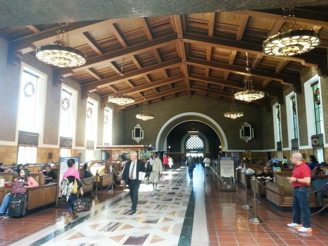 ロサンゼルス観光ブログ ロサンゼルスの駅 Union Station ユニオンステーション ロサンゼルス観光ブログ ロサンゼルスの駅 Union Station ユニオンステーション