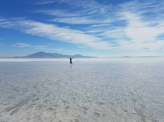 ラスベガス観光ブログ まさに アメリカのウユニ塩湖 ボンネビル ソルトフラッツ