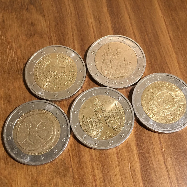 ドイツ観光ブログ ユーロ硬貨のお話