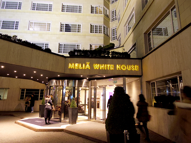 ロンドン観光ブログ 1 クラシカルで可愛いホテル Melia White House Hotel