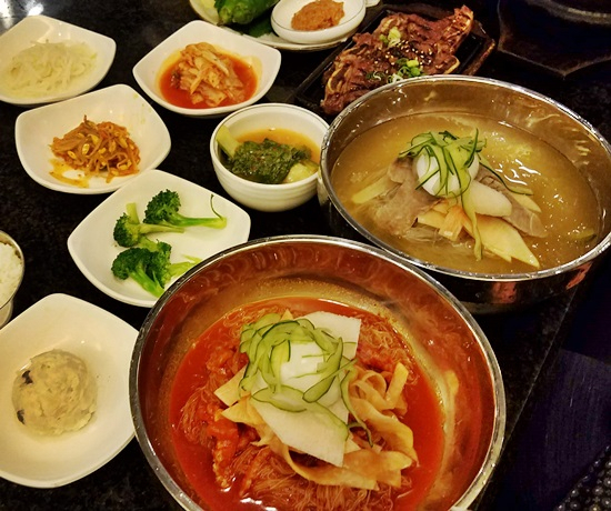 ラスベガス観光ブログ : 夏はさっぱり韓国冷麺＠大長今 in チャイナタウン