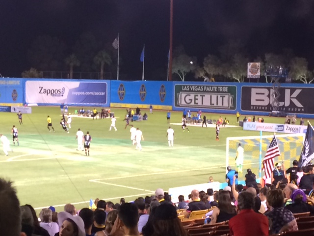 ラスベガス観光ブログ ラスベガスのプロ サッカーチーム Lights Fc