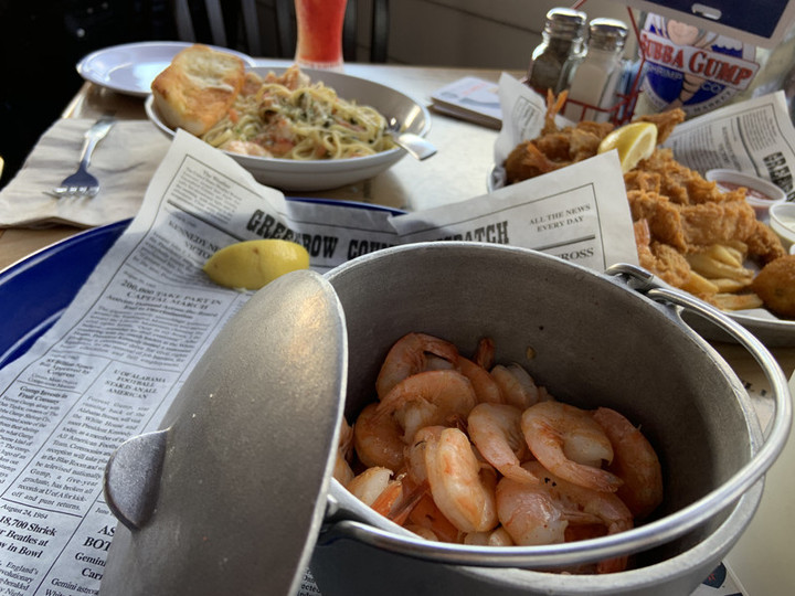 ロサンゼルス観光ブログ ババ ガンプ シュリンプ Bubba Gump Shrimpに行ってきました