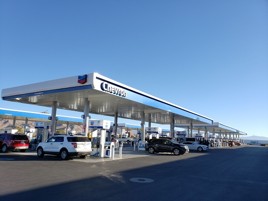 ラスベガス観光ブログ 世界一大きなガソリンスタンド