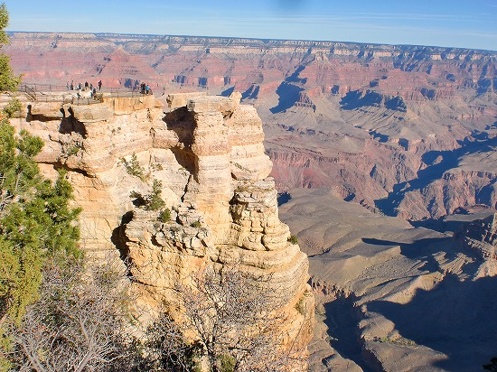 ラスベガス観光ブログ 世界遺産 グランドキャニオン マーサーポイントとブライトエンジェル ロッジ