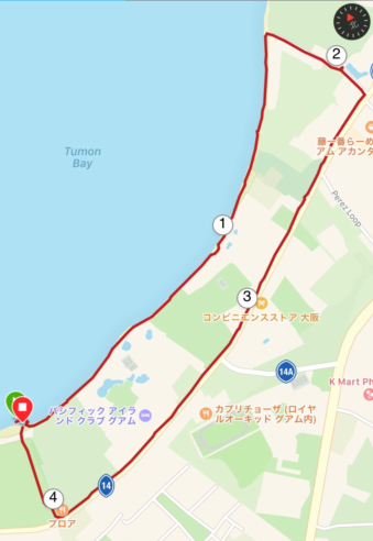 グアム観光ブログ 朝散歩