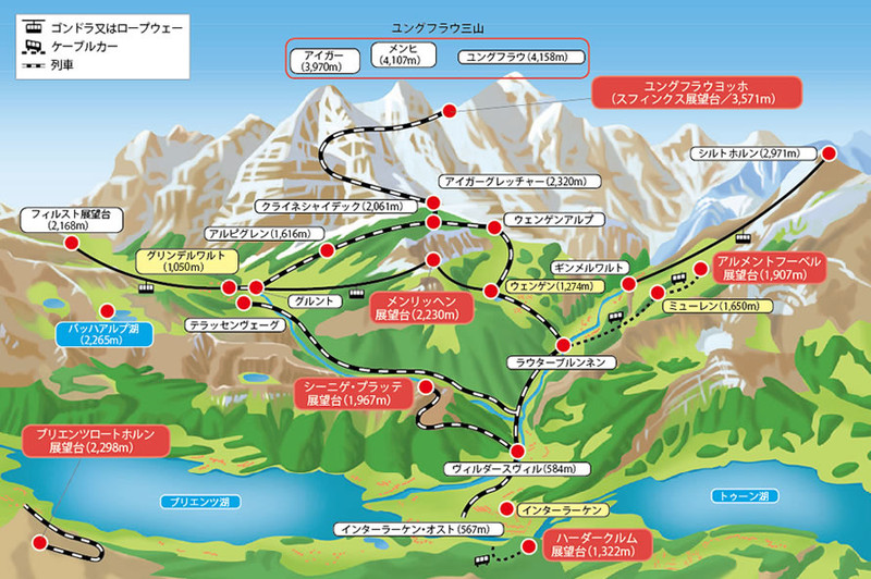 Jungfrau_map