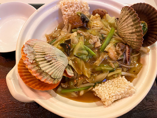 天冬の海鮮あんかけちゃんぽん