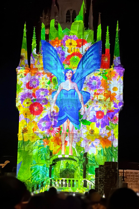 3Dプロジェクションマッピング～Open the spring gate～