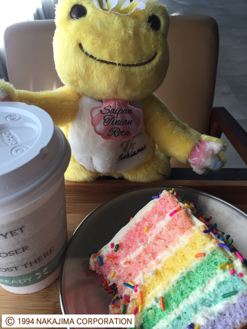 My_rainbow_cake_here_we_go
